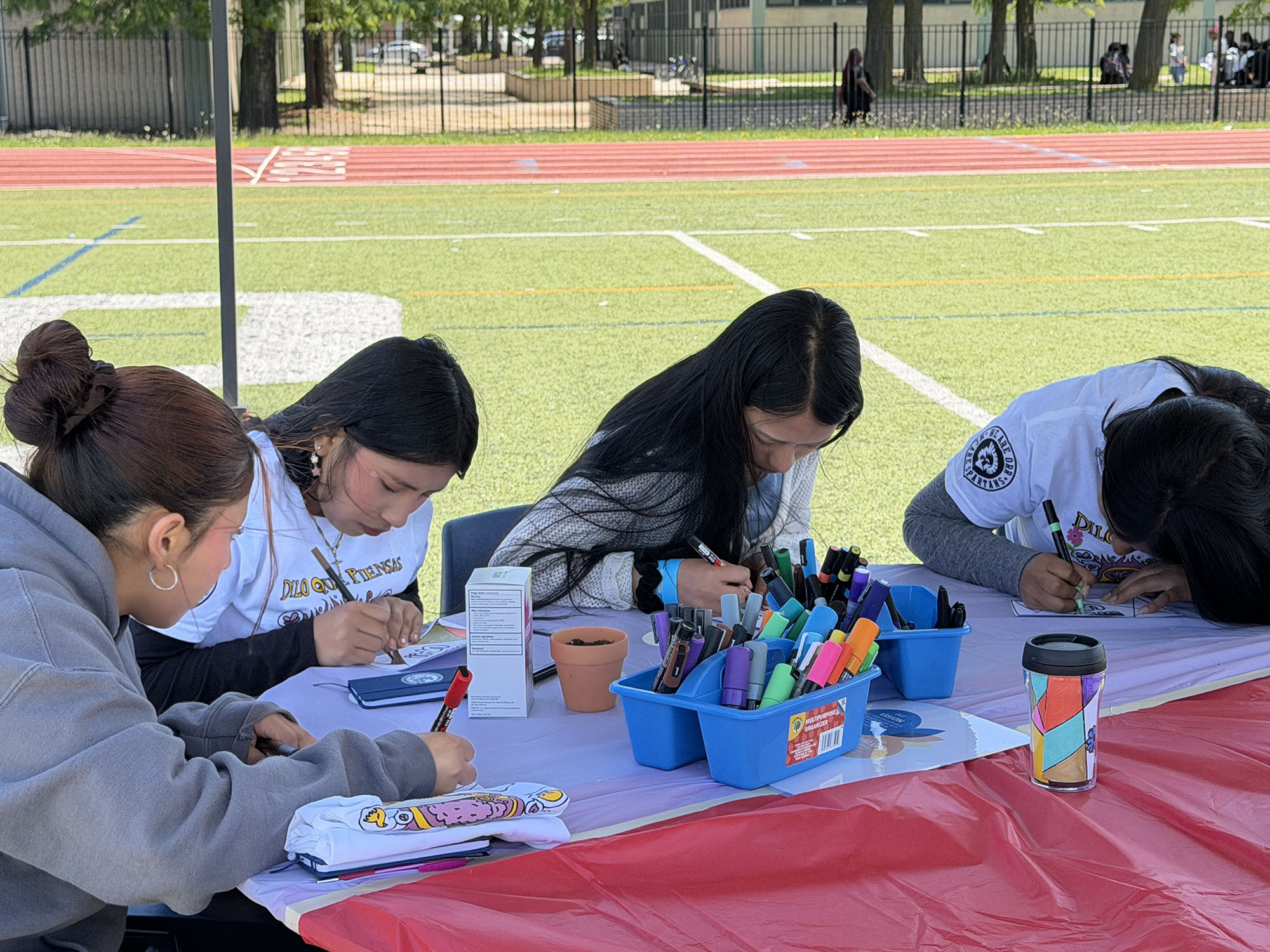 Orr Academy High School Donation for Mental Wellness Day
