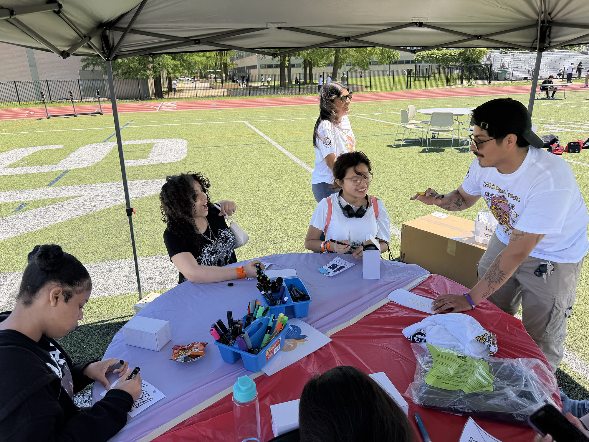 Orr Academy High School Donation for Mental Wellness Day